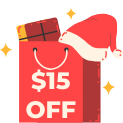 christmas 15usd off