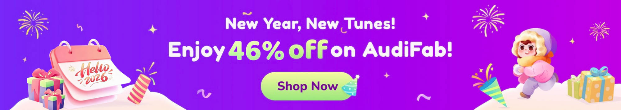 audifab new year sale