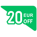 20 EUR off