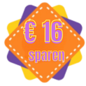 16 euro sparen