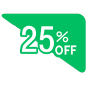 25% off