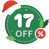 17% off